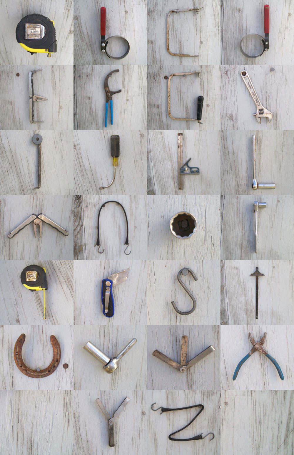 Tools Alphabet